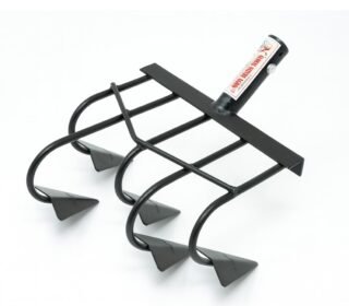 Heavy Duty 5 Tines Cultivator Attachment for Soil Tilling, Weeding (1PcWithoutHandle, 1)