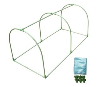 ® DIY Assembled Kit Outdoor Mini Greenhouse with Insulation Cover for Backyard 100x50x50cm| Yard, Garden & Outdoor Living | Garden Structures & Shade |1 Mini Greenhouse DIY Kit