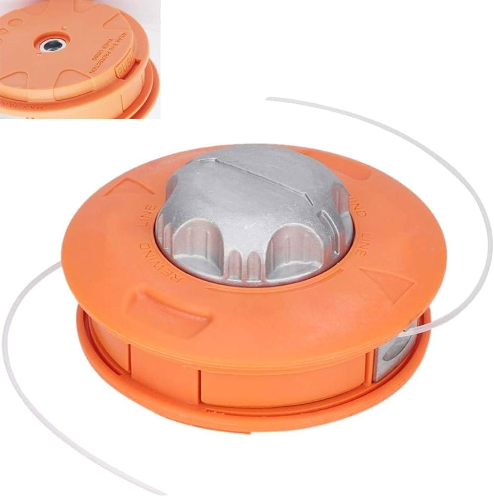 Trimmer Head 2 Line Bump Feed Strimmer Trimmer for Brush Cutter/Grass Cutting Machine | Grass Trimmer Attachment - Image 7