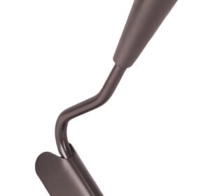 FCH 301 Garden Cultivator with Single Prong Ergonomic Handle Comfortable Grip Heavy Duty Hand Tool for Agriculture & Home Gardening Soil Loosening (Black)