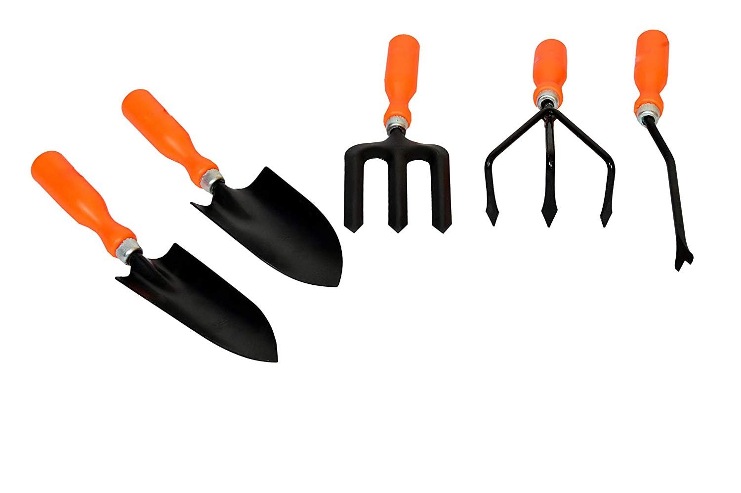 5 Pcs Gardening Tools Kit for All Your Gardening Needs (Orange & Black) (5 Pcs Set). - Image 9