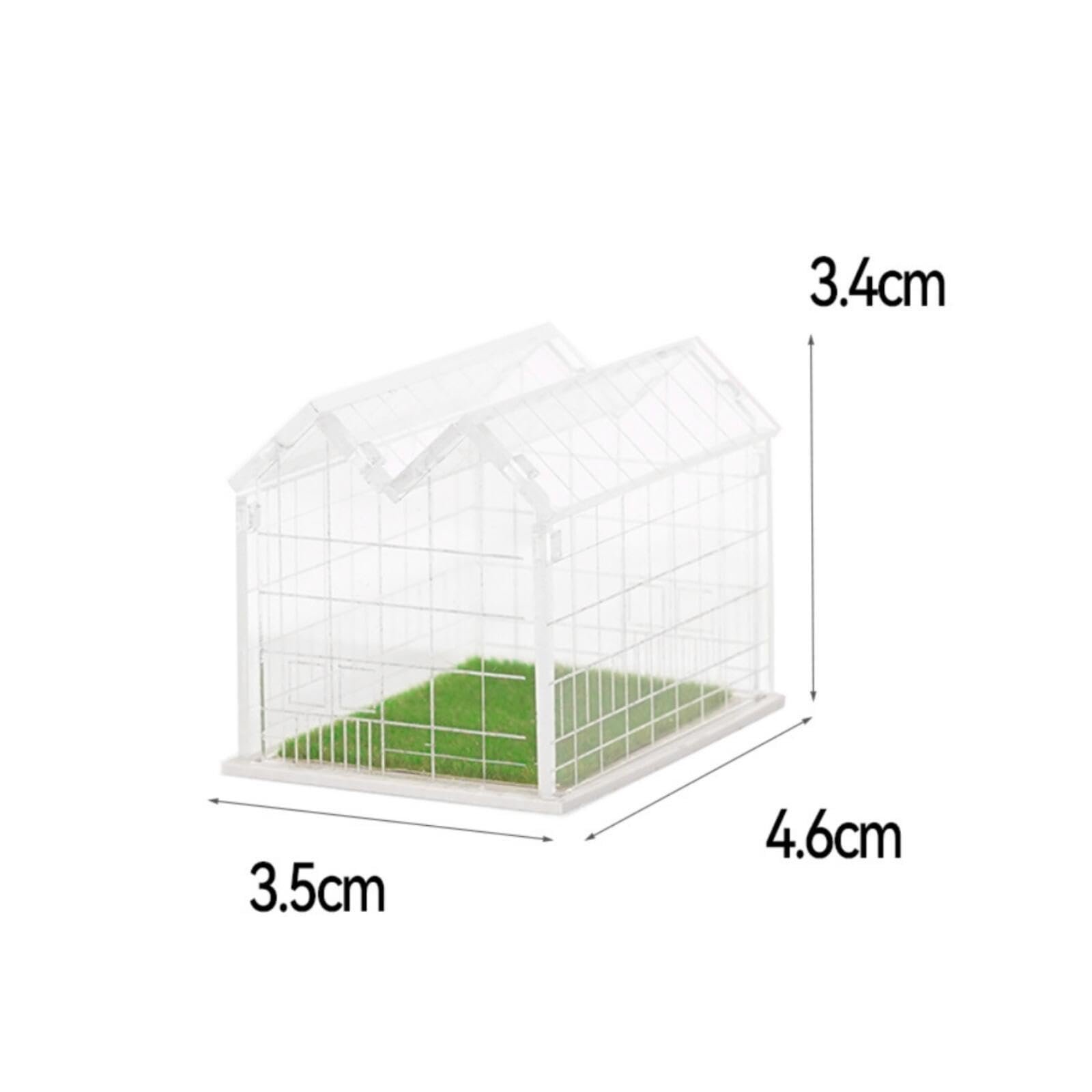 DIY Greenhouse Model Kit Non-Electric Agricultural Greenhouse 1 200 - Image 4