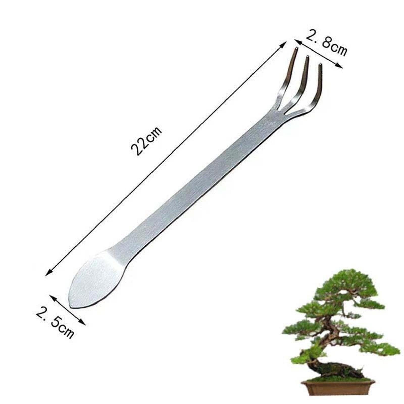 Bonsai Rake Ergonomic Handle Lightweight Weeding Rake for Farm Backyard Lawn - Image 6