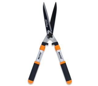 MULTITEC 10-Inch Heavy Duty Garden Shears | Carbon Steel Hedge Shears for Bush, Shrub & Hedge Trimming | Garden Bush Cutter with Aluminium Handles | Manual Pruning Tool for Gardening