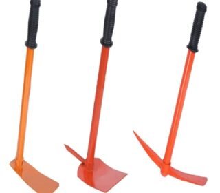 Heavy Duty Garden Kit | Garden Pickaxe (Tiller) & Hand Hoes with Prongs-2 Nos.|Garden Kit Essentials, Strong, Durable Steel Planter Accessories |Gardening Tools for Home Garden- Set of 3