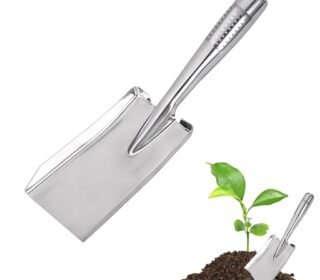 27 * 8cm Hand Shovel, Stainless Steel Trowel for Gardening