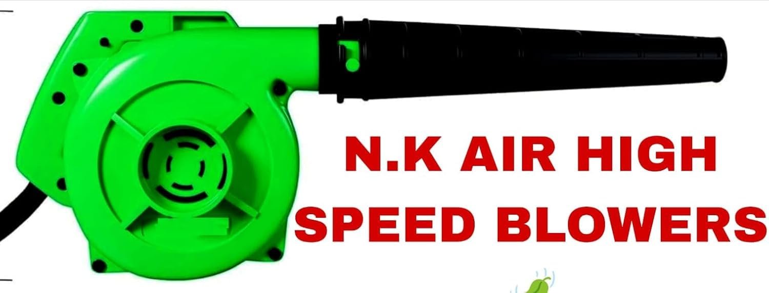 650W Air Blower Machine | 13000 RPM Heavy Duty Copper Armature Air Blower with Variable Speed | Air Flow of 3.7 m3/min | Suitable for Large & Small Areas | 2 Meter Long Wire (R2) - Image 2