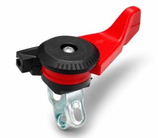 Power Weeder Accelerator Throttle Governor Switch Handle Lever, Red, Compatible with 7 HP to 15 HP Diesel Cultivator