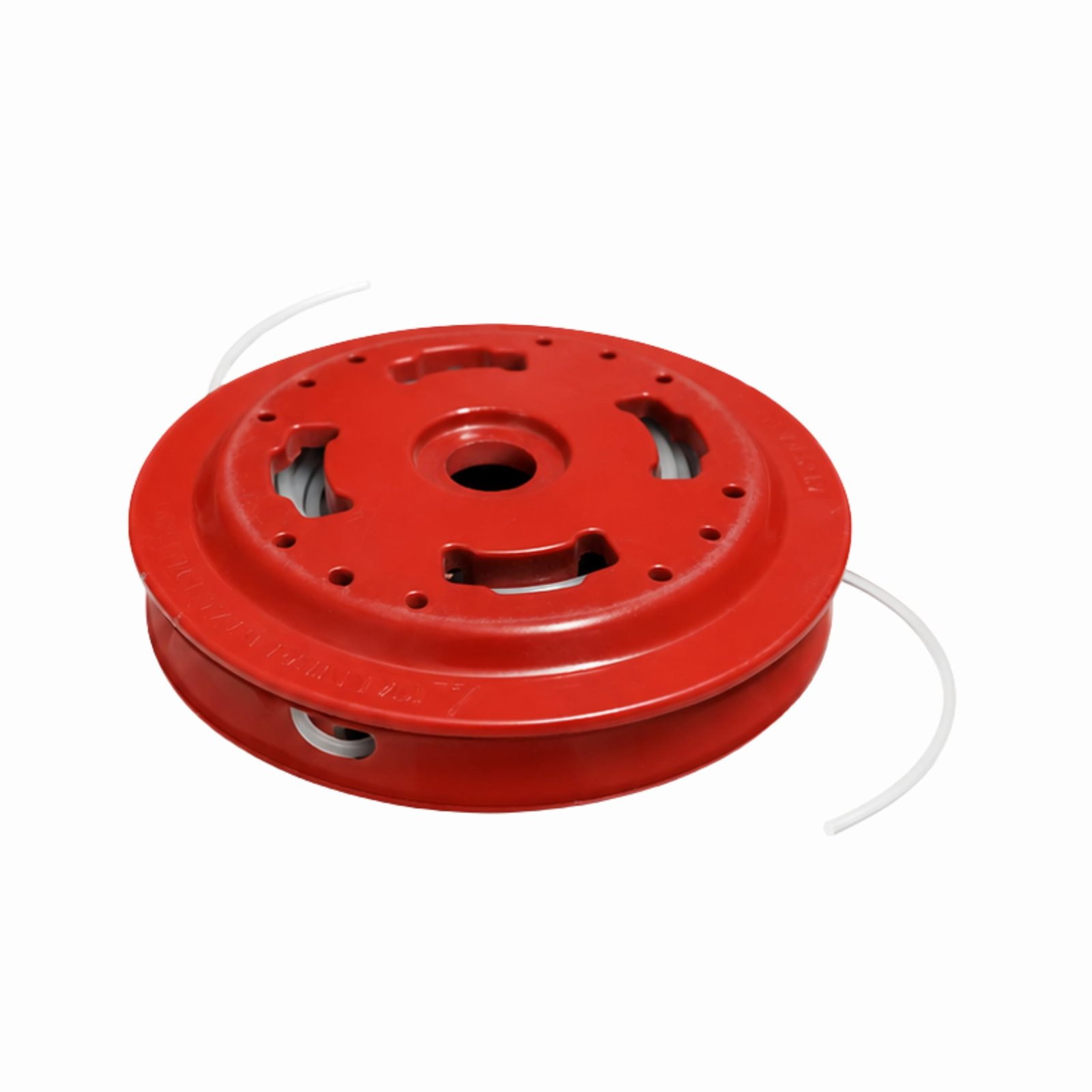 Farmotek Tap and Go Trimmer Head Red Aluminium | Brush Cutter Grass Trimmer Cutting Head Replacement | Automatic Line Feed Head for Weed Cutter Machine | Heavy Duty Gardening - Image 4