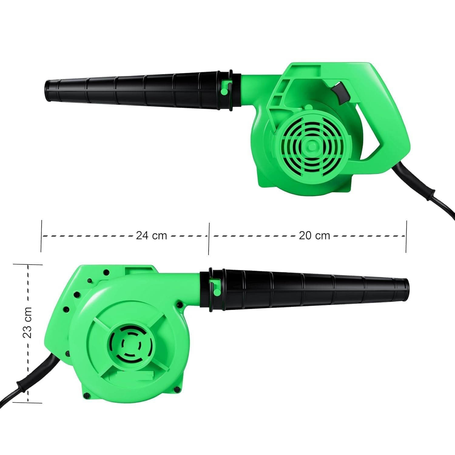 New Air Blower Dust Cleaner 650W 13000 RPM | Heavy-Duty Motor Electric Air Blower for Cleaning Dust, Computer, Electronics & Home Appliances with 2 Meter Havey Long Lead - Image 4