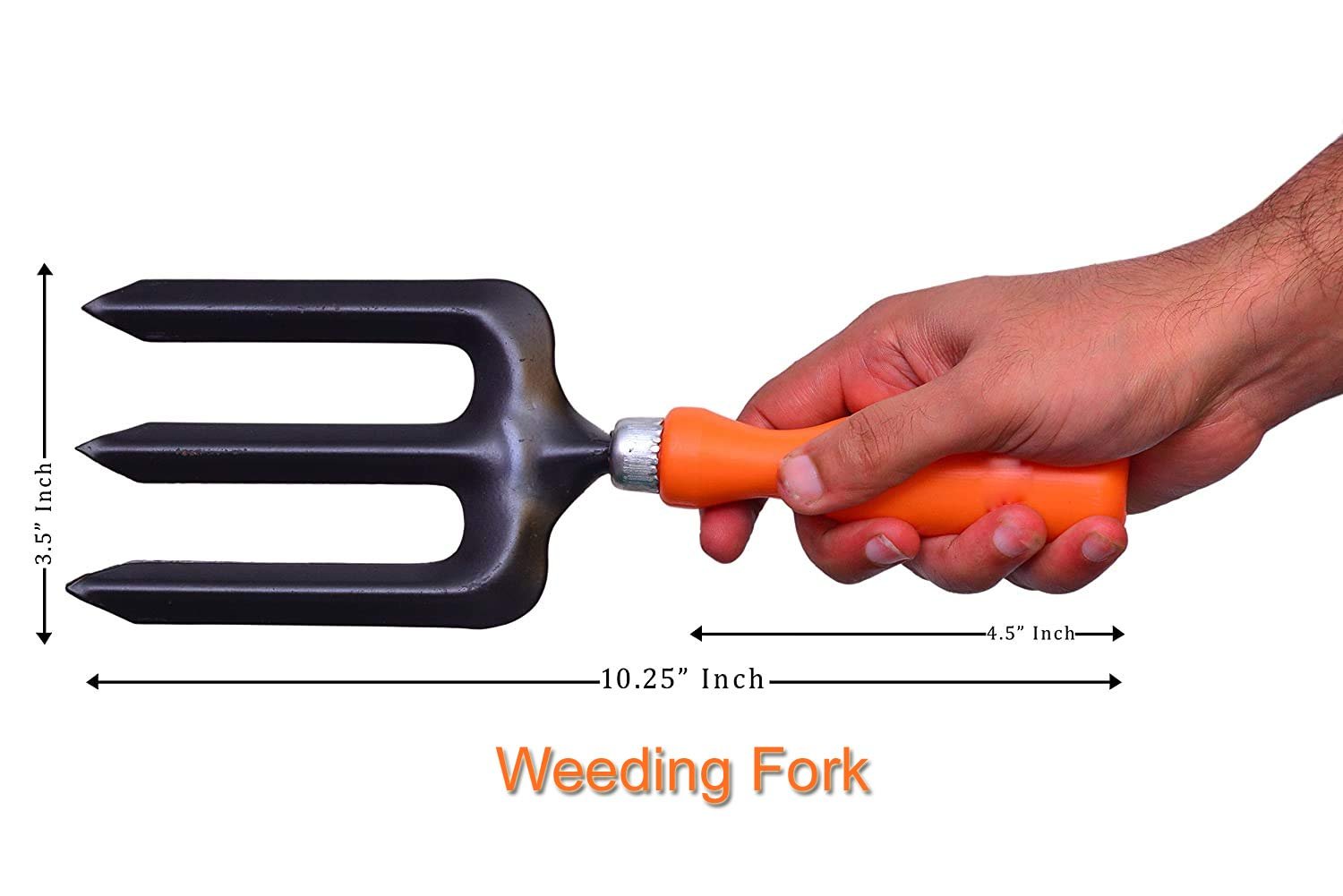 5 Pcs Gardening Tools Kit for All Your Gardening Needs (Orange & Black) (5 Pcs Set). - Image 7