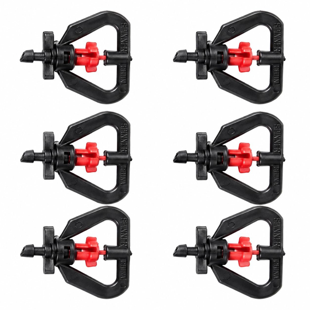 Hanging Drip Irrigation Kit 360° Rotatable Micro Sprinkler, 4mm Garden Water Sprayer Nozzle, Adjustable Watering Sprinkler Head for Garden, Greenhouse, Nursery, Lawn, Agriculture & Orchard(Pack of 10) - Image 2