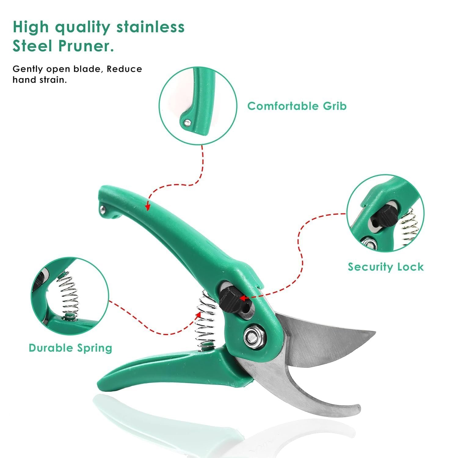Garden Cutter 2-in-1 Mower & Trimmer Adjustable Height Lawns & Gardens - Image 3