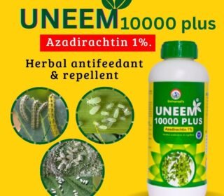 Neem Oil 10000 PPM | Pure Natural Pest Repellent For Organic Farming And Gardening | All Purpose Indoor & Outdoor | Neem Oil For Plants Azadirachtin With Free Measuring Cup - 1 LTR