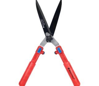 MULTITEC 10-Inch Hedge Shears | Heavy Duty Plant Cutter with Sharp Carbon Steel Blade & Ergonomic Plastic Handles | Garden Scissors for Hedge, Bush, Shrub & Plant Pruning | Manual Garden Cutter