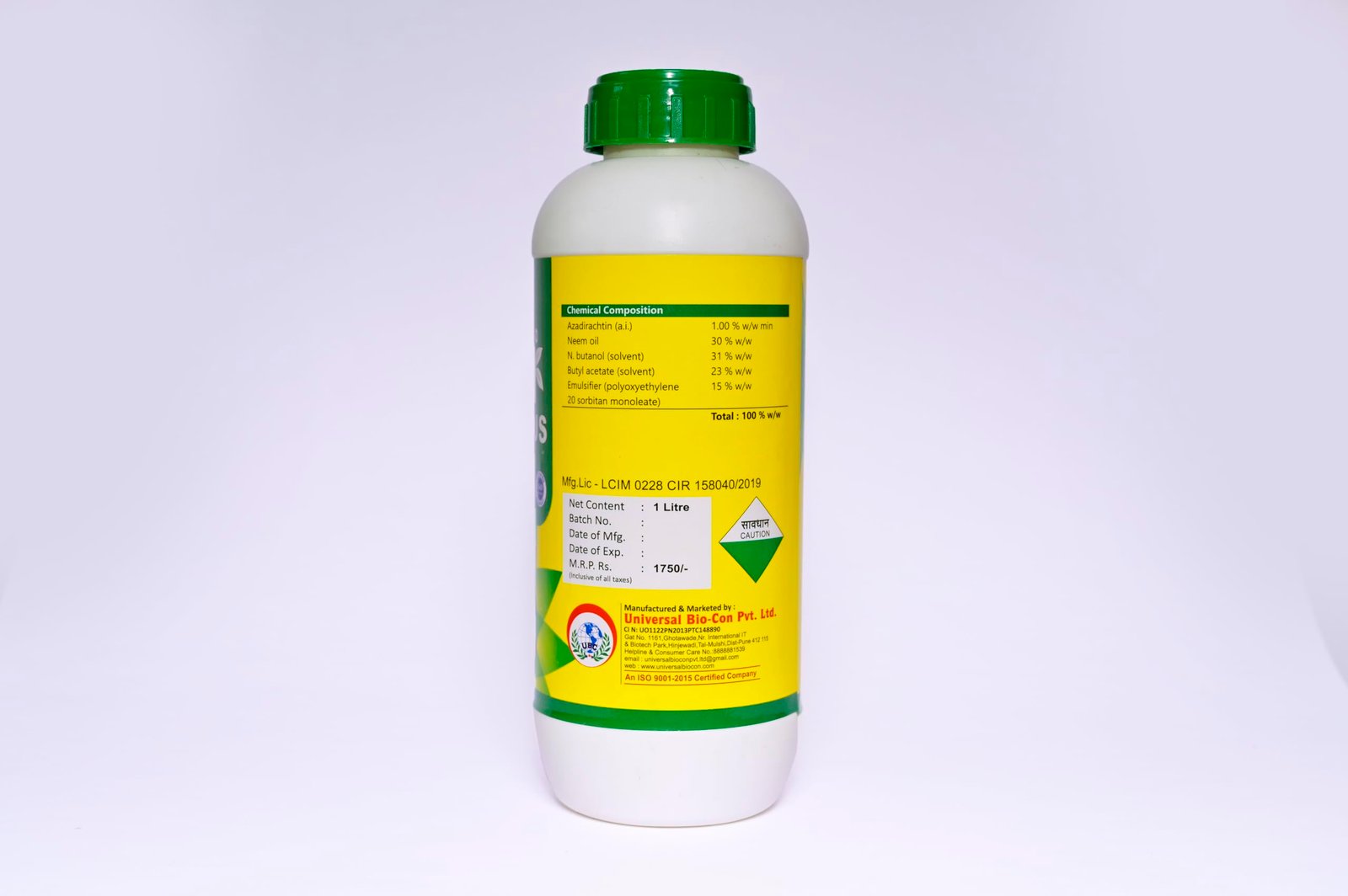 Neem Oil 10000 PPM | Pure Natural Pest Repellent For Organic Farming And Gardening | All Purpose Indoor & Outdoor | Neem Oil For Plants Azadirachtin With Free Measuring Cup - 1 LTR - Image 5