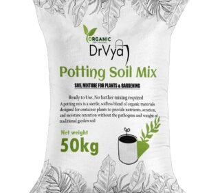 Best Potting Mix Soil for Fertilizer for Plants Garden Soil for Plants Less All Purpose Ready to use Potting Mix Made with vermicompost/Neem Cake/Potash/River Sand/Bone Meal 50kg