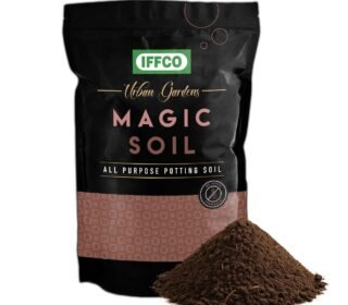 Potting Soil Mix 20kg - Made with Export Quality Cocopeat with Added Organic Manure, Perlite & Nutrients - Ready to use Soil for Home Garden - Now Available in Single Pack