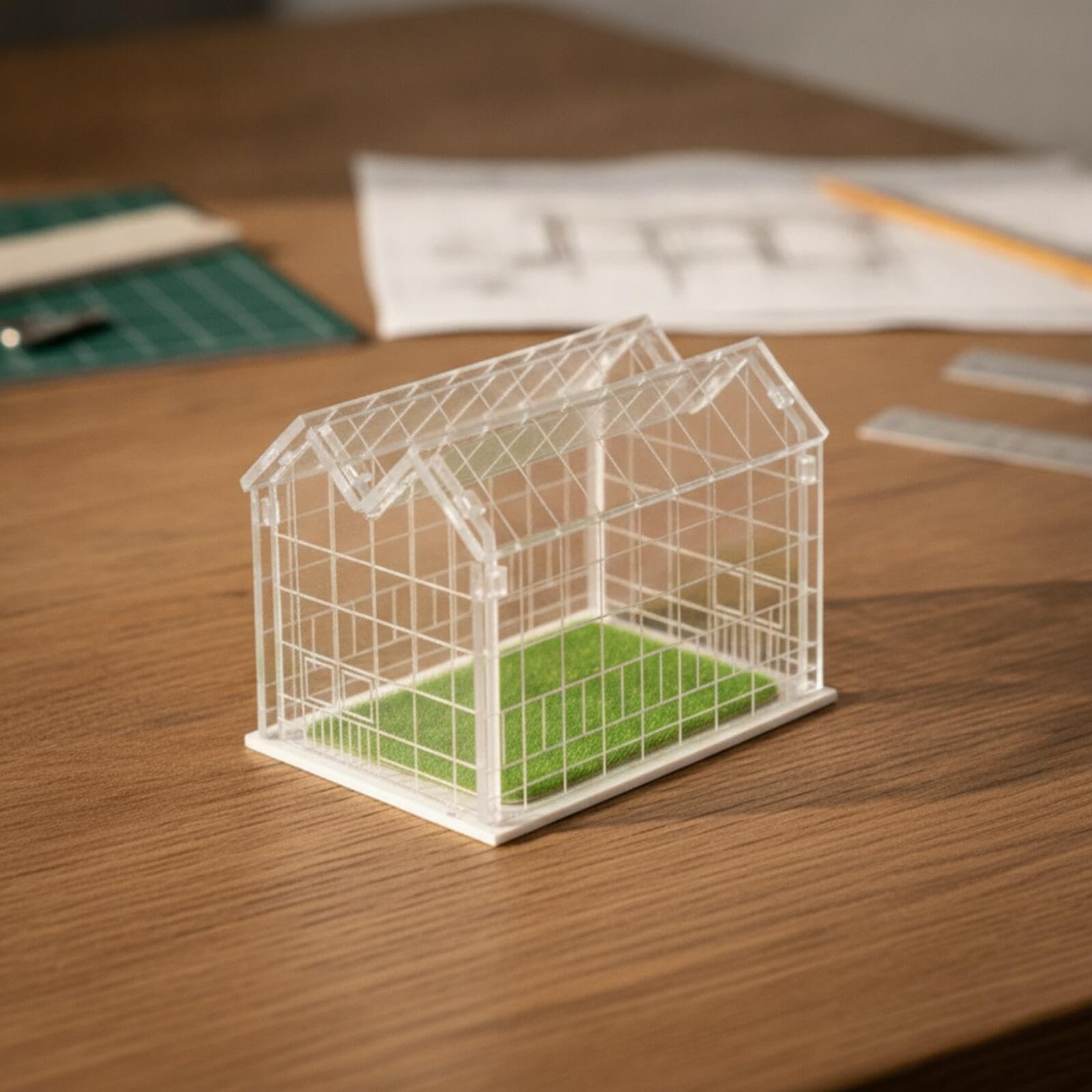 DIY Greenhouse Model Kit Non-Electric Agricultural Greenhouse 1 200 - Image 9