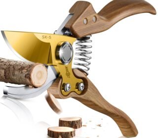 Professional Sharp Pruners, Garden Pruners, Tree Trimmers Secateurs, Bypass Pruning Shears, Secateurs, Hand Pruner, Garden Shears, Gardening Shears Clippers for Plants, Gardening Cutter (wood)