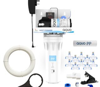 Mist Fogger Kit with High Pressure Pump | Fogging System for Dairy Farm, Poultry, Greenhouse & Outdoor Cooling (10 Nozzle 15 Meter Pipe)