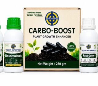 Trident Bamboo Carbon Fertilizer Kit | 4 Liquid Fertilizer, 1 Granual Type