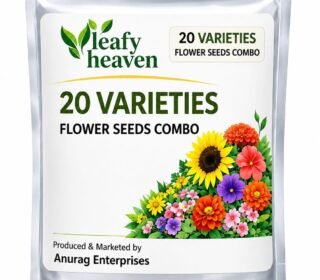 40 Varieties Flower Seeds Combo Pack for Home Garden, Balcony, Terrace & Outdoor Gardening | Mixed Seasonal Flower Seeds Collection | Multi Color Blooming Flowers for Pots, (20 VARIETIES)