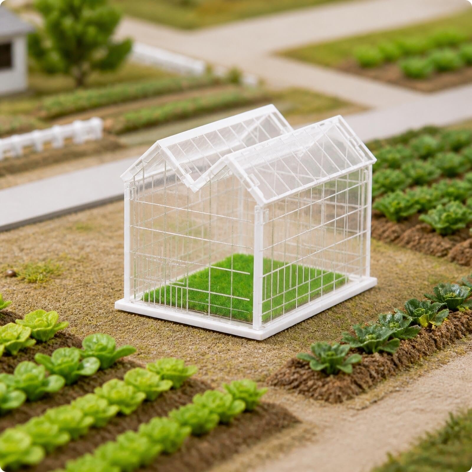 DIY Greenhouse Model Kit Non-Electric Agricultural Greenhouse 1 200 - Image 3