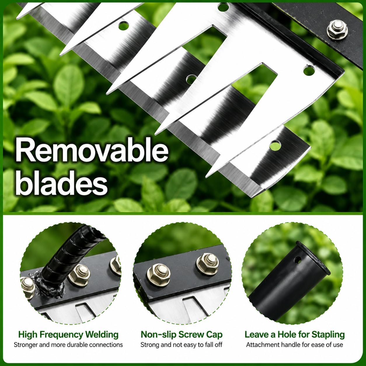 6 Tooth Weeding and Soil loosening rake Garden Tool Hand rake Cultivator - Image 2