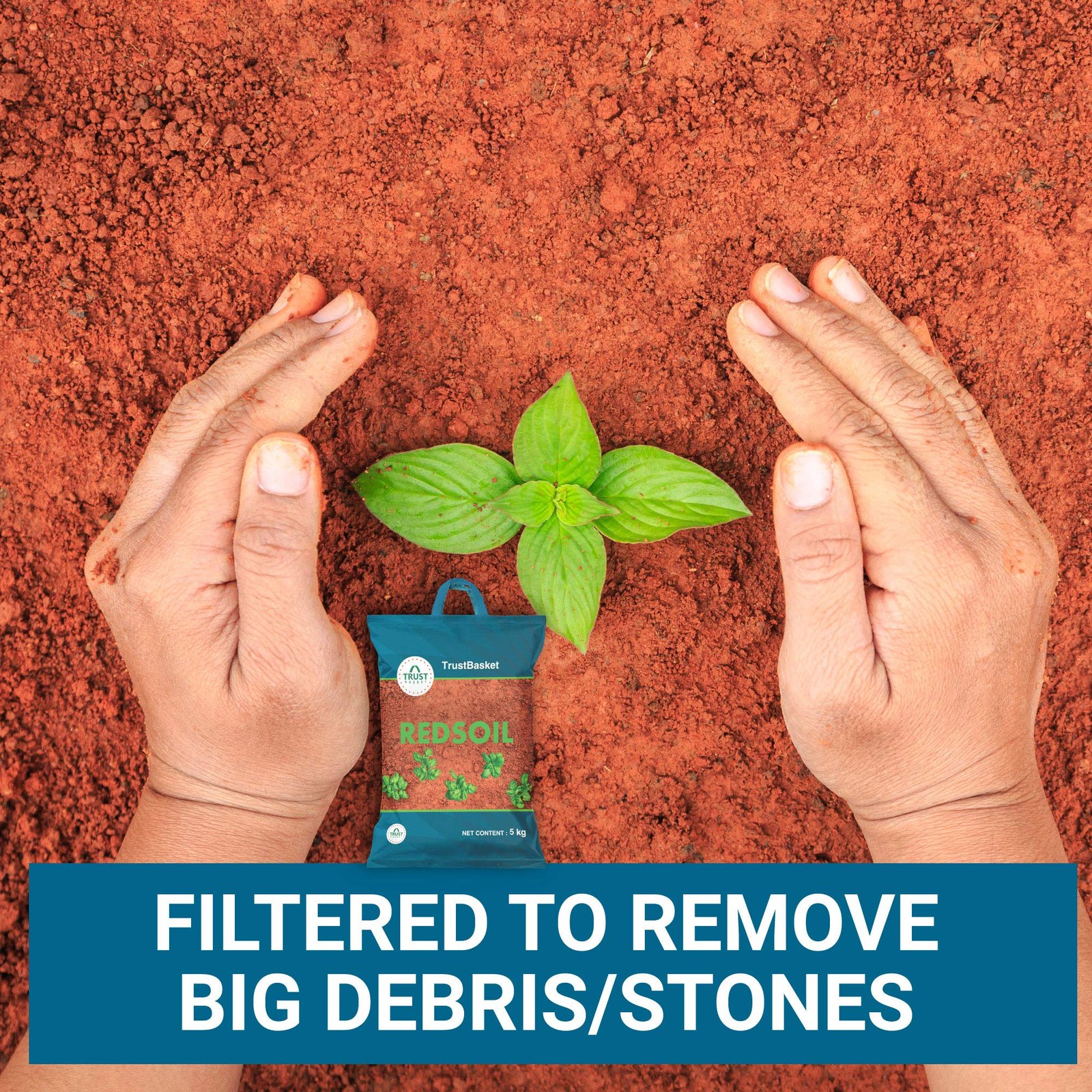 Garden Red Soil - 5 Kg | Fertilizer for Plants | Manure for Home Gardening - Image 5