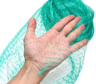 Anti Bird Agro Net Fencing to Protect Fruit & Vegetable From Birds - Garden Plant Netting/Fruit Tree Netting (Green) 20 X 10 Ft, 200 Sq Ft